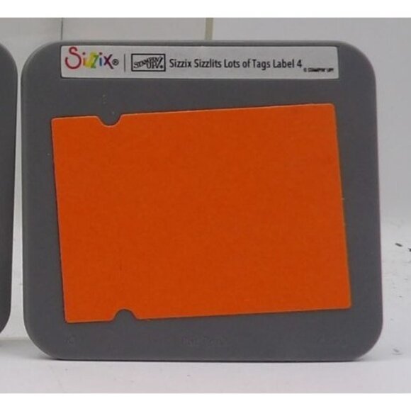 Sizzix Sizzlits Stampin Up! Lots Of Tags Label 1-4 Die Set For Crafting & Scrapb - Picture 5 of 6